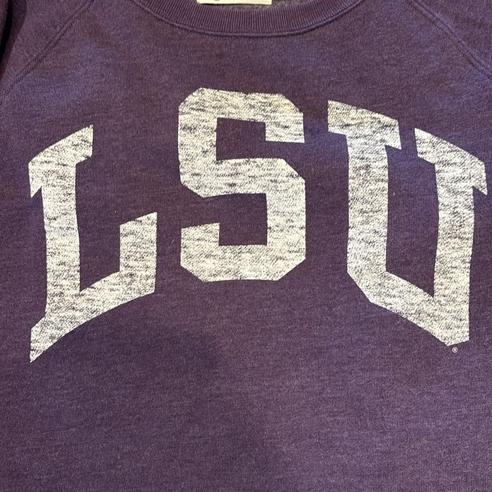 LSU cropped sweatshirt - 47 - Picture 3 of 9